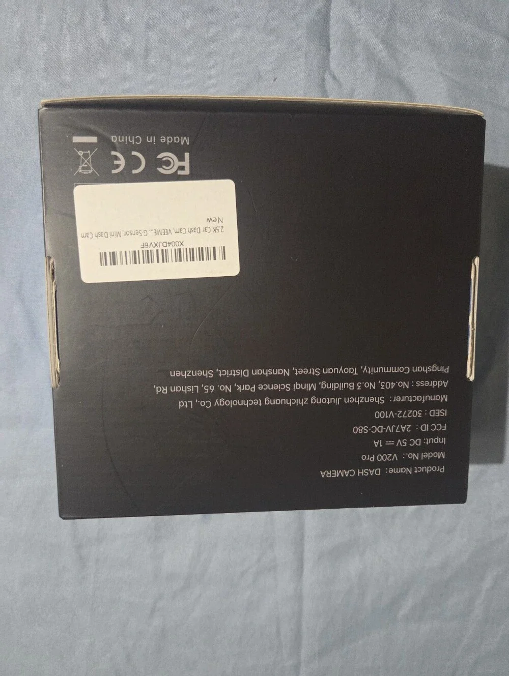 Dash Camera - Black